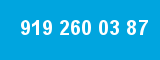 919 260 03 87 919 260 03 87